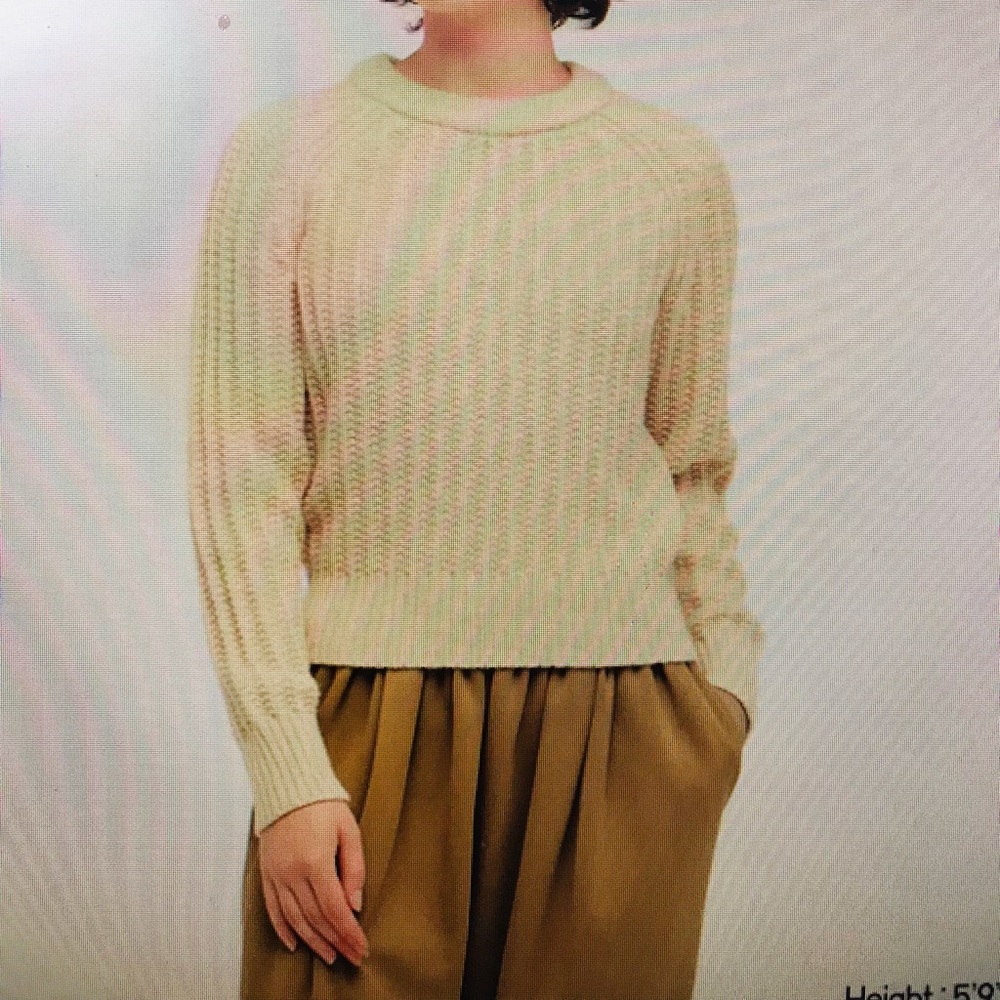 Uniqlo U low gauge crew neck sweater XL